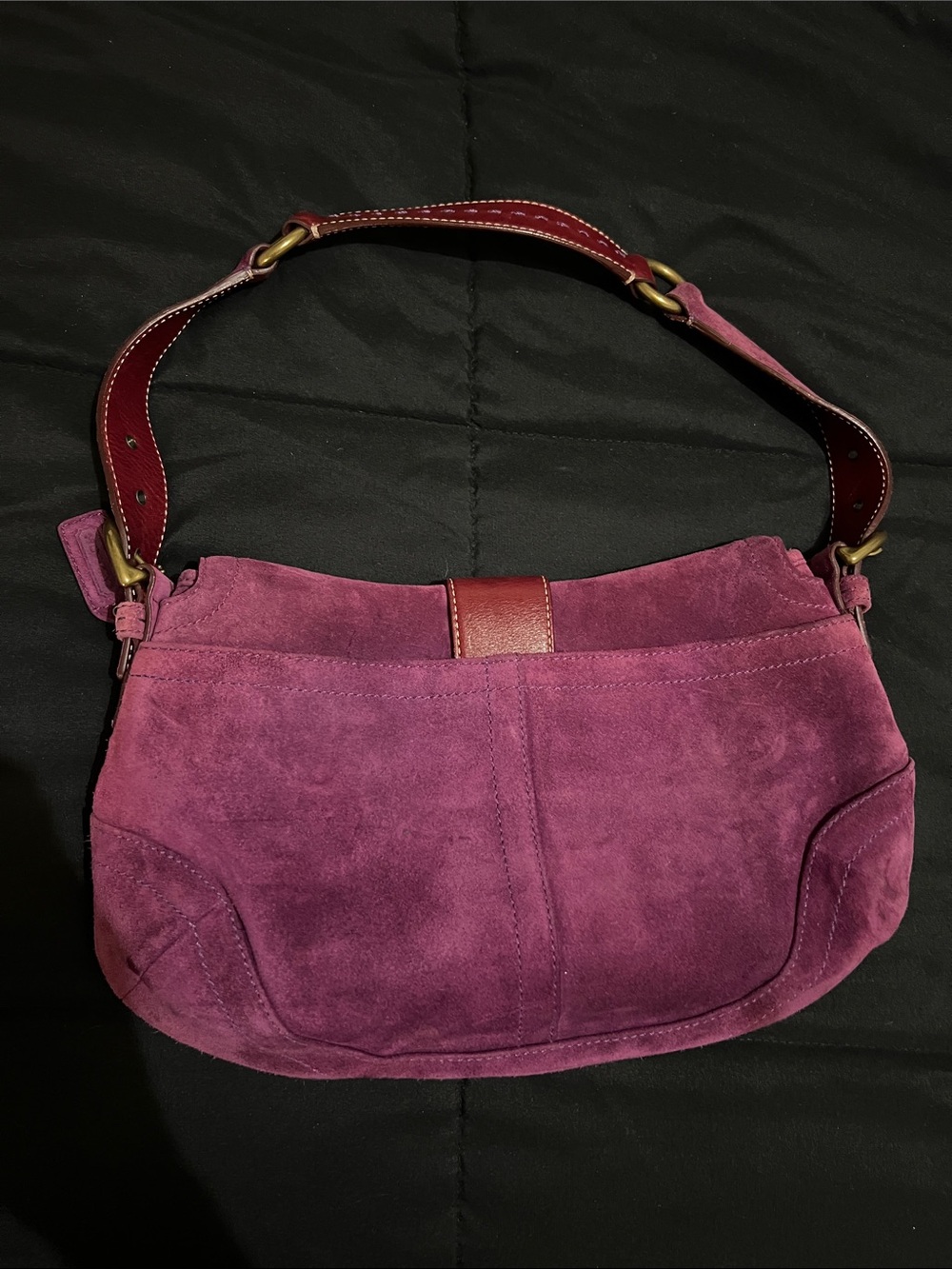 Coach Large Suede Soho - 9688 - Picture 2 of 12